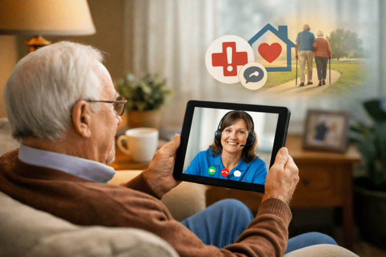 Benefits of Telecare for Seniors | Stay Safe at Home