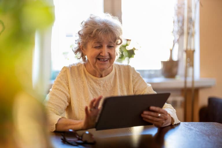 Remote support helps families stay connected and seniors live independently.