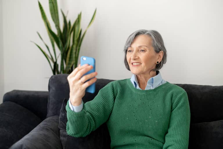 Virtual companion care keeps people connected through caring conversations.